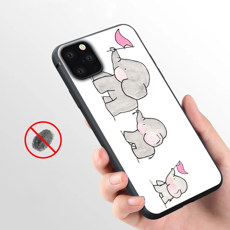 Coque HOP Elephants on Parade Soft Silicone Phone Case for iPhone 11 Pro Max X 5S 6 6S XR XS 7 8 Plus Cover | Мобильные телефоны и