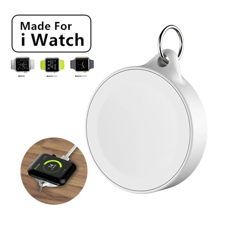 Мини магнитное Беспроводное зарядное устройство для Apple Watch SE 6 5 4 3 2 1 беспроводные