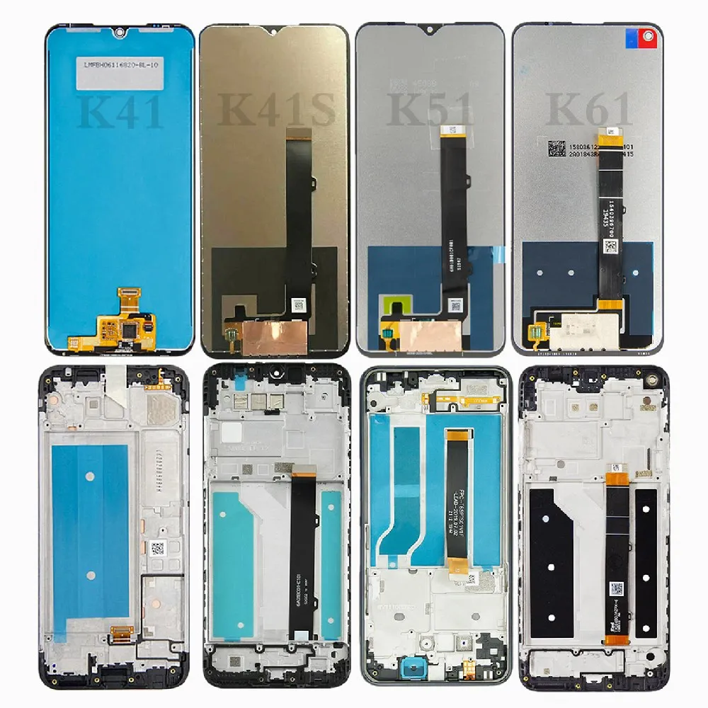 ЖК-дисплей для LG K41 S K51 Дисплей K61 кодирующий преобразователь сенсорного экрана в