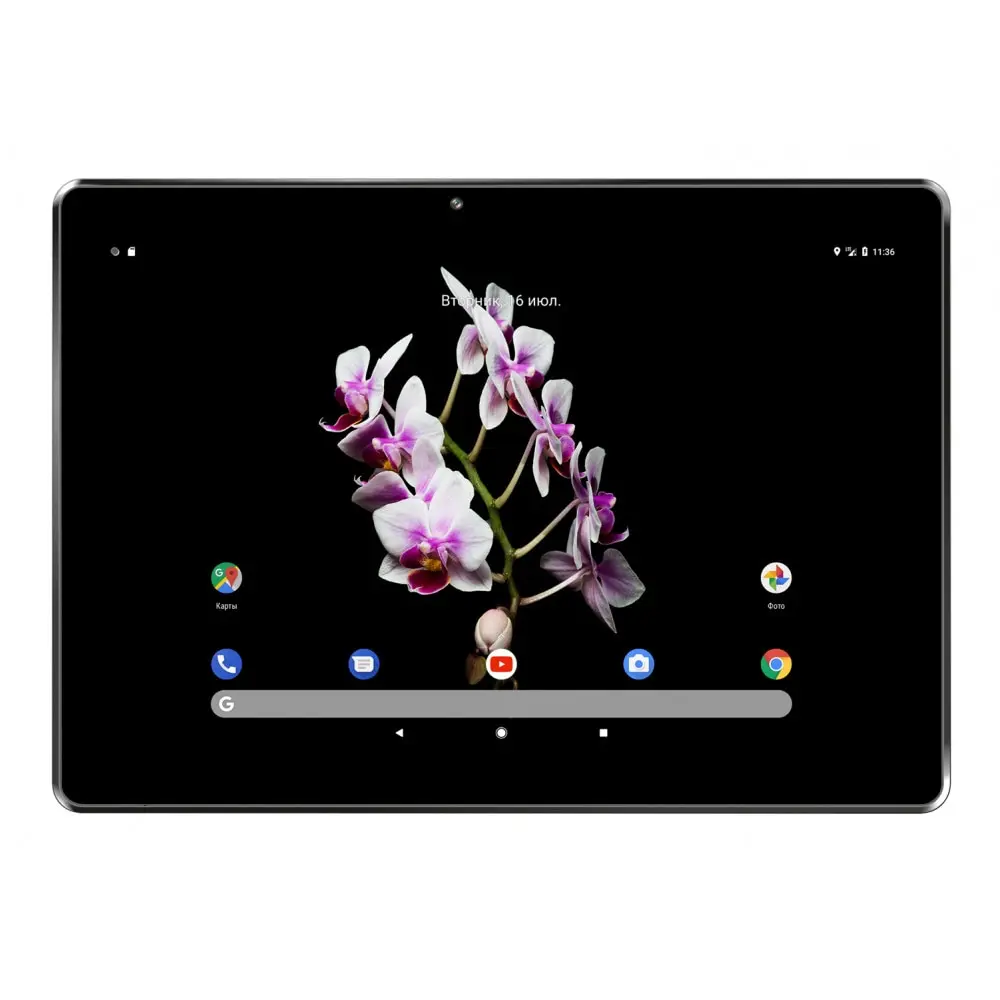 Планшет Digma CITI 1593 3G 1112458/ 2Gb/32Gb/10.1"/IPS/1280x800/WiFi/GPS/Android 9.0/microSD 64Gb/5000mAh/CS1210MG/черный -