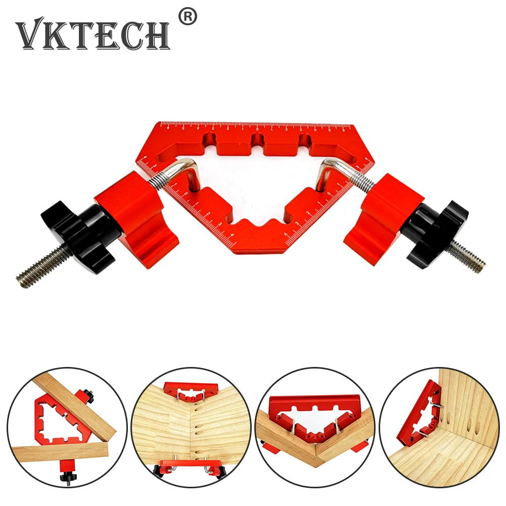 

2 шт., L-образный зажим из алюминиевого сплава для столярных работ