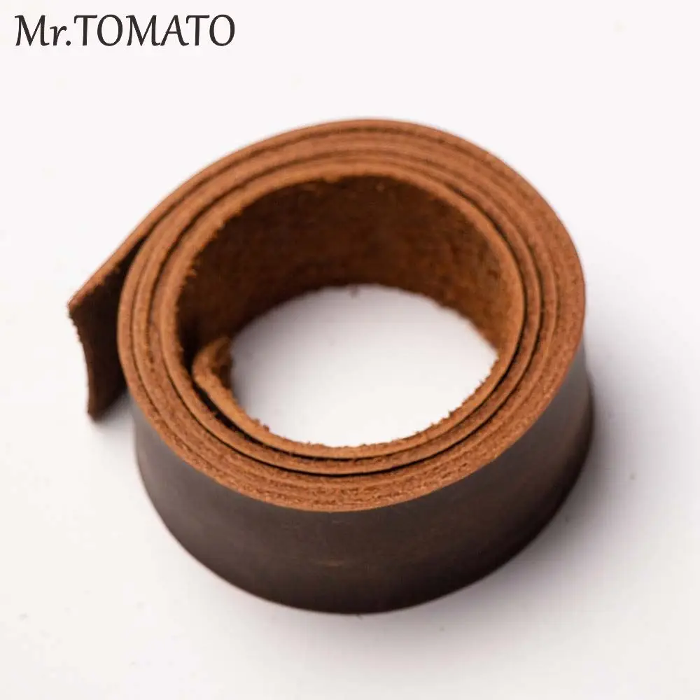 Полоса из натуральной кожи Diy кожаный шнур поводок для домашних животных crazy horse