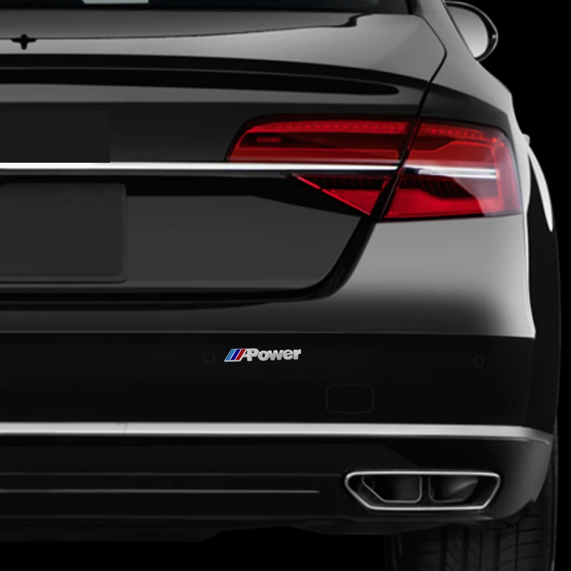 Наклейка на боковое крыло автомобиля наклейка с эмблемой для BMW M Performance Power X1 X3 X5 X6