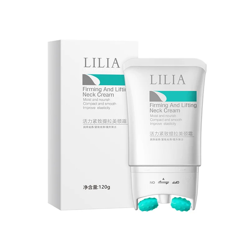 

Double-Roller V-Shaped Neck Cream Fades Fine Lines And Lifts Delicate Moisturizing And Brightening Neck Care Neck Mask