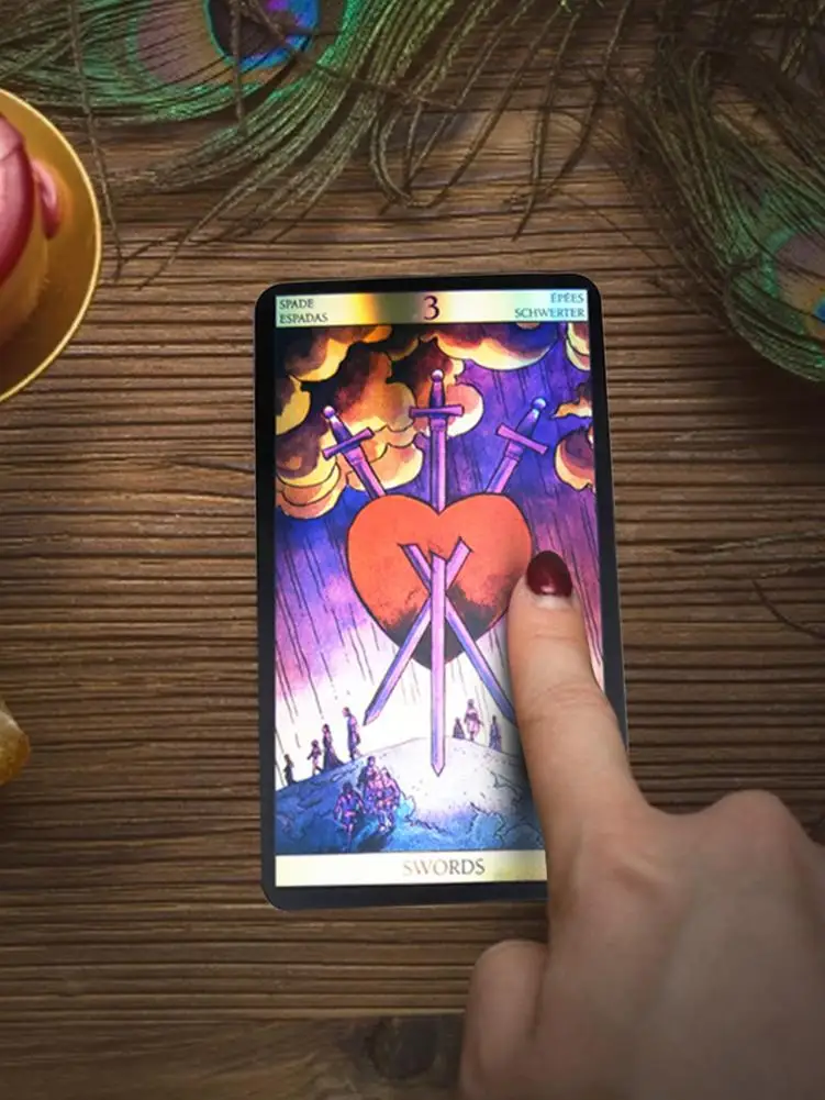 78 шт. карты Таро долговечный голографическая покрытием Бумага вечерние весело