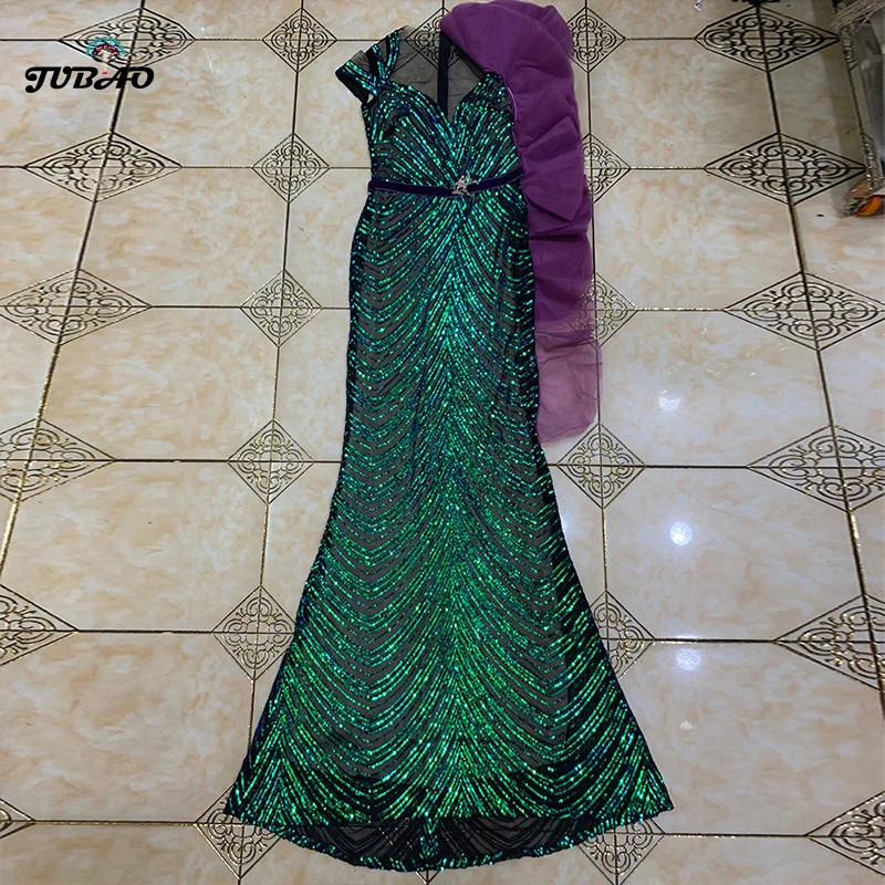 

Elegant woman dress Fashion bodycon Green sexy WeddingNight Show Elegant Sleeveless dresses woman party night vestido de mulher