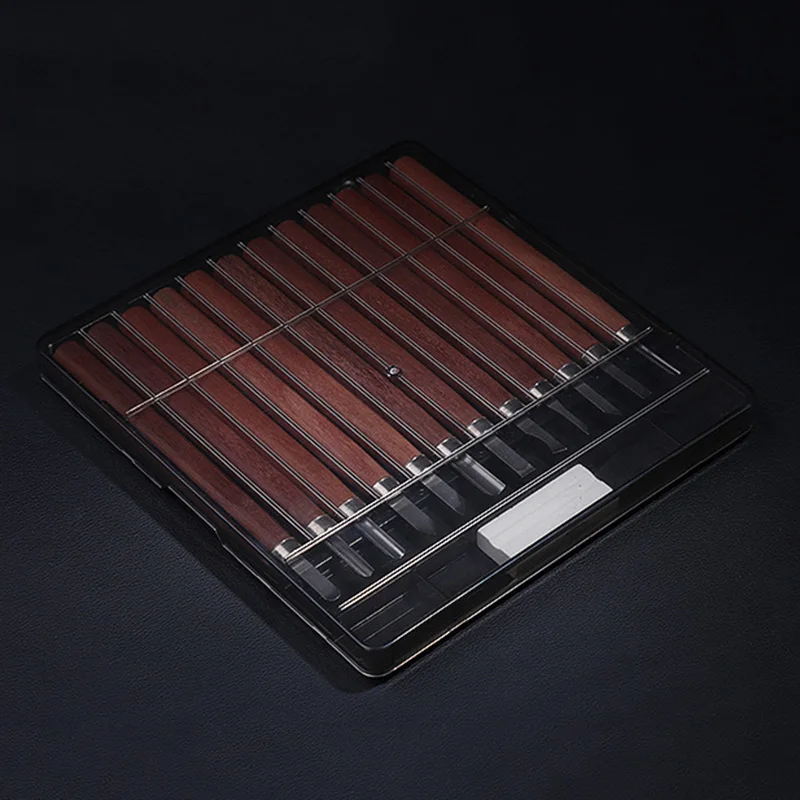 DIY Redwood + стальное долото для резьбы по дереву набор инструментов нож