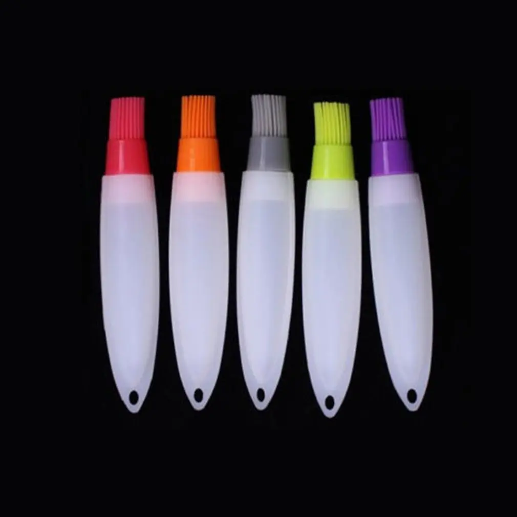 Новый стиль Силиконовые кисти для выпечки жидкое масло ручка торт кисточка масла