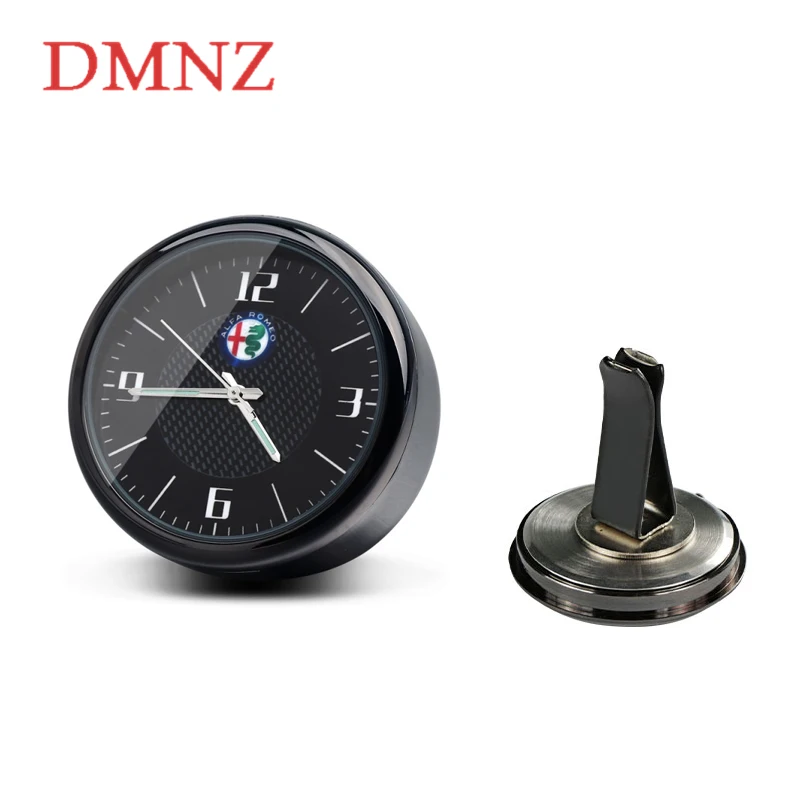 

For Alfa Romeo Giulia Giulietta 159 156 MITO Stelvio 147 Sportiva Outlet Dashboard Car Clock Air Clip Interior Car Accessories