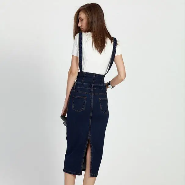 2020 Летний стиль платье из джинсовой ткани Для женщин мыть джинсовый сарафан с