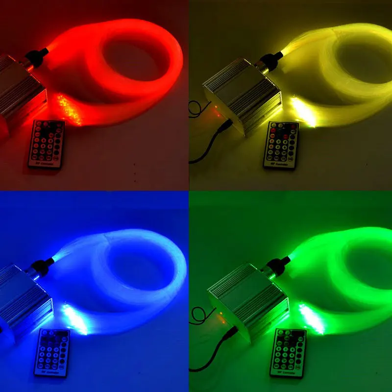 Светодиодный потолочный светильник 10 Вт мерцание RGBW звездное волокно комплект