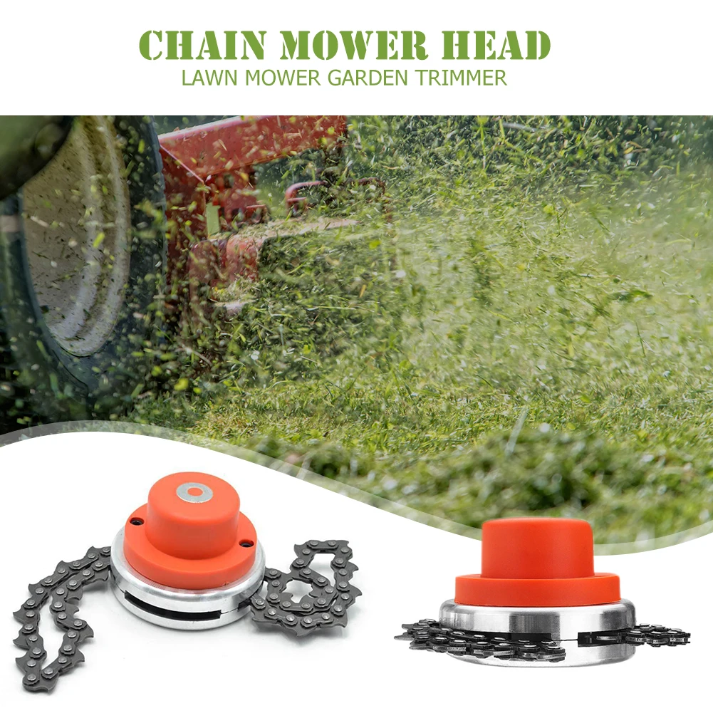 

Universal Trimmer Head Coil Chain Brush Cutter Garden Grass Lawn Mower Tools Replacement Upgraded With Thickening For Lawn Mower