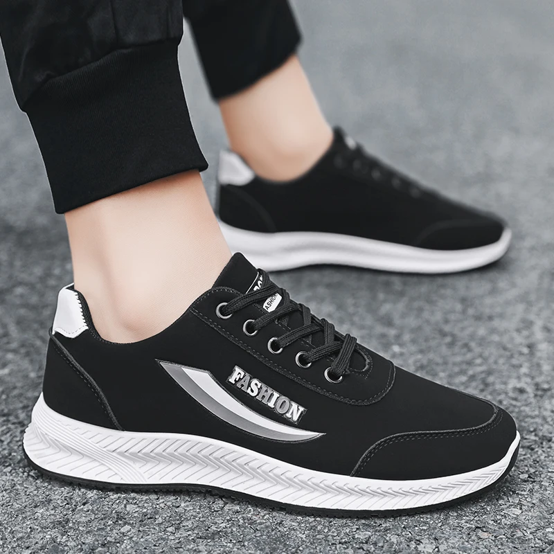 

Men Sneakers 2021 Slip On Sport Shoe Men Lightweight Men Vulcanize Shoes Chunky Sneakers Men Fashion Black Sneakers Men