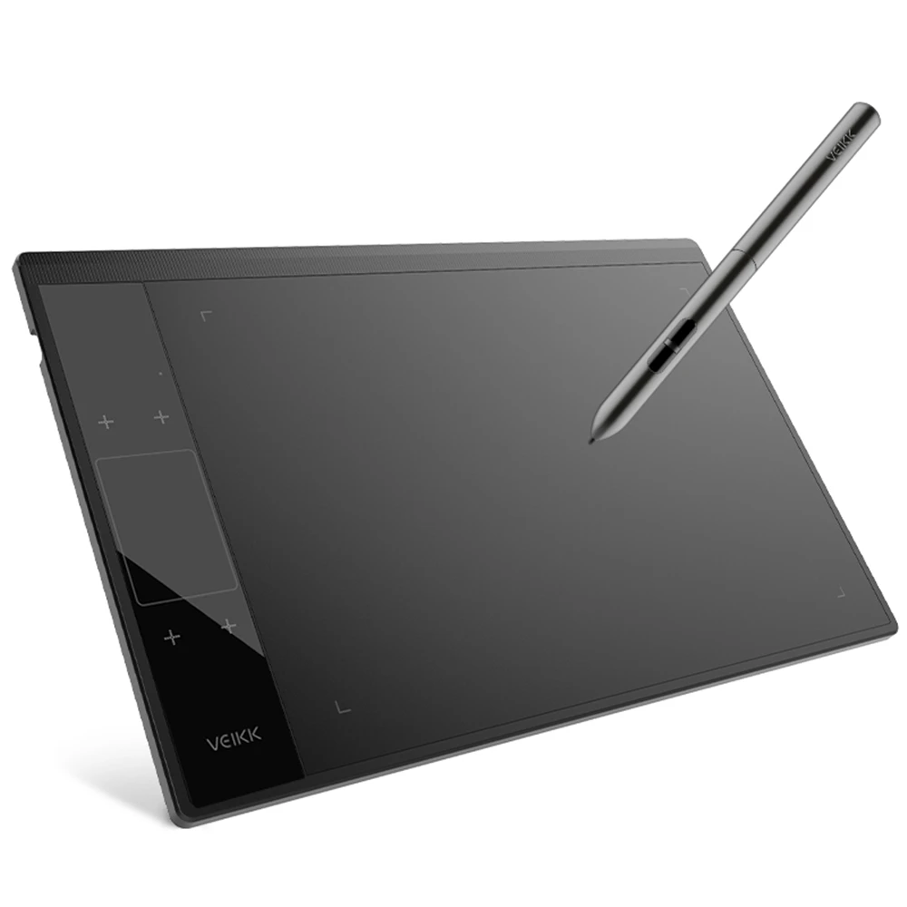 VEIKK A30 Digital Graphic Tablet For Drawing Painting&Game 8192 Pressure Sensitivity USB 9mm Thin 4 Keys Touch Pad High Quality