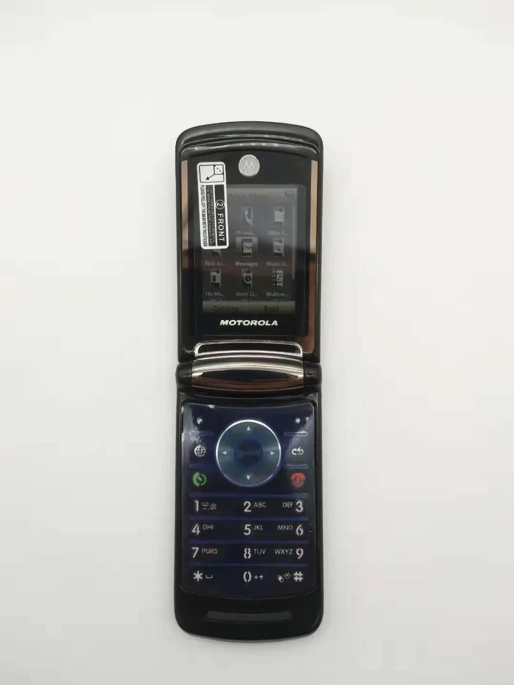 Оригинальная роскошная версия Motorola V8 разблокированный GSM флип Bluetooth MP3 FM Радион мобильный телефон