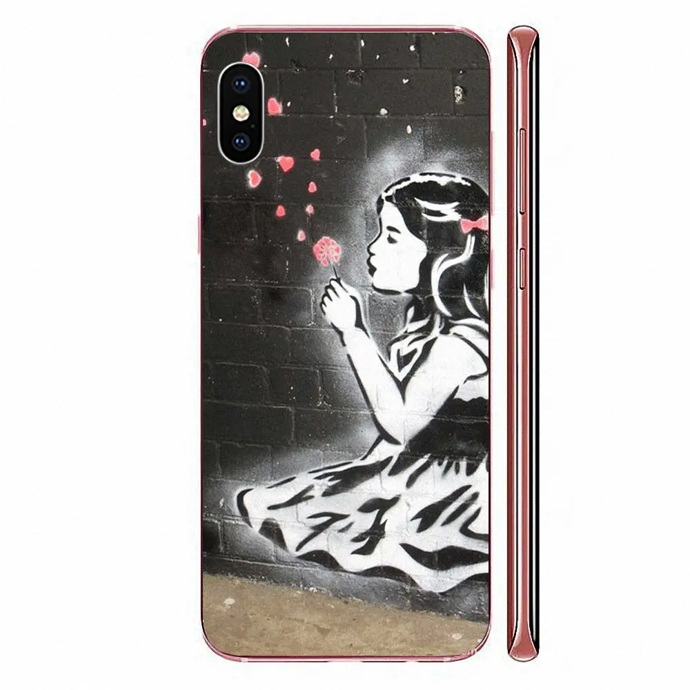 2019 забавное уличное искусство Граффити Бэнкси для HTC Desire 530 626 628 630 816 820 One A9 M7 M8 M9 M10