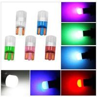 10pcs t10 led car light 3030 marker lamp w5w wy5w tail side bulb wedge parking dome light clearance lights car styling