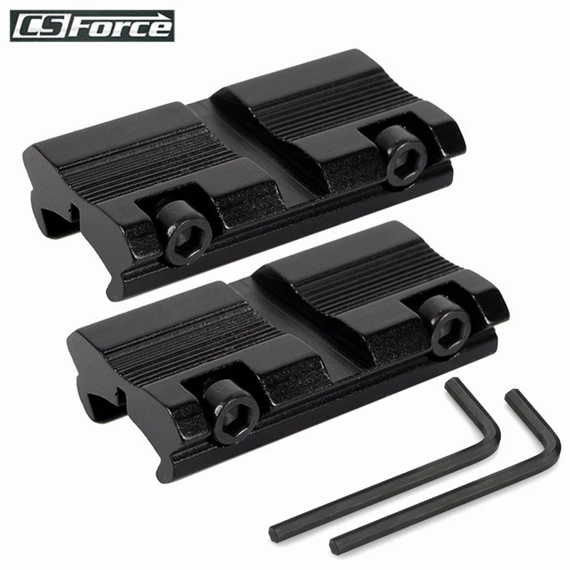 2 шт./компл. Охотничья винтовка прицел крепление база тактический 11 мм ласточкин