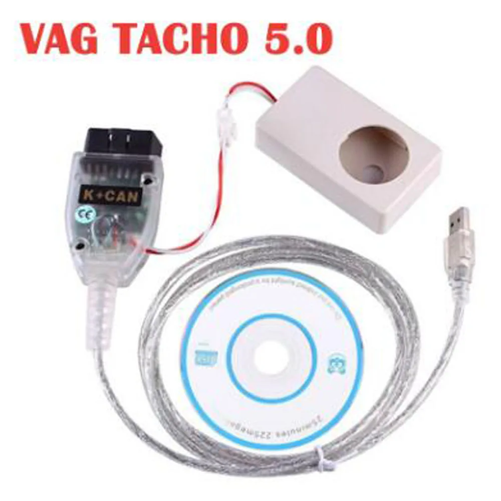 VAG Tacho 5.0 USB Version FT245RL VAGTACHO Supports VDO For AD NEC MCU 24C32 or 24C64 V5.0 Quality Stable | Автомобили и
