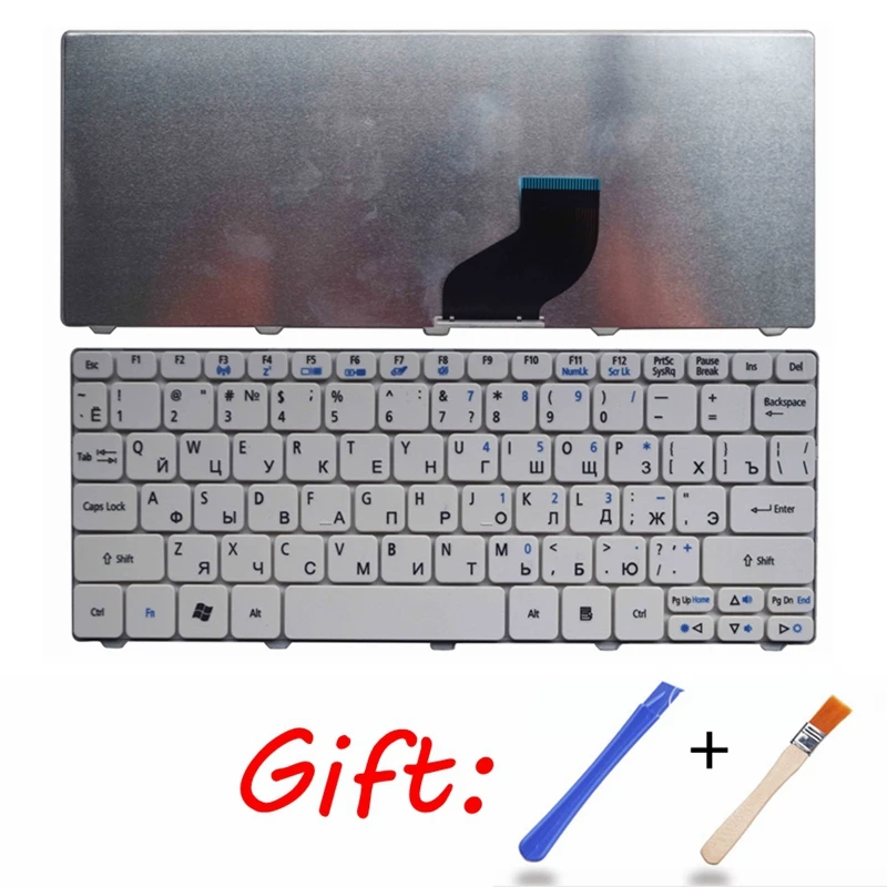 Русская клавиатура для ноутбука Acer Aspire One Happy 2 ZE-7 E100 AOE100 P0VE6 POVE6 ZE6 ZE7 N55C RU |