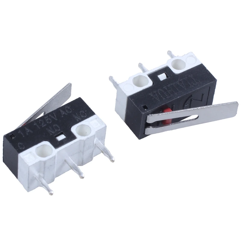 11 Pcs 1NO 1NC SPDT Momentary Long Hinge Lever Micro Switches AC 125V 1A | Обустройство дома