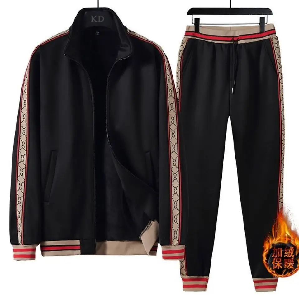 

2021 spring and autumn vests men's cardigan new trend long sleeve suit men's summer thin tide loose two-piece outfit