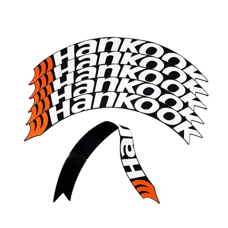 

3D One piece Waterproof Racing Tire Letter Stickers Motorcycles Car Permanent rubber tire modification stickers