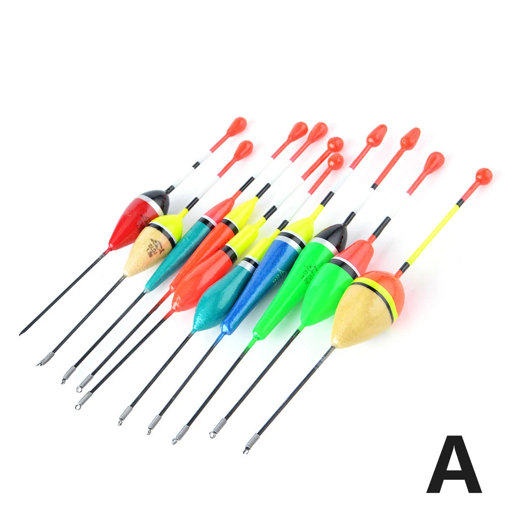 

Поплавок для рыбалки баргузинская пихта 10 шт./лот поплавок 1 г-4 г смешанные цвета для ловли карпа
