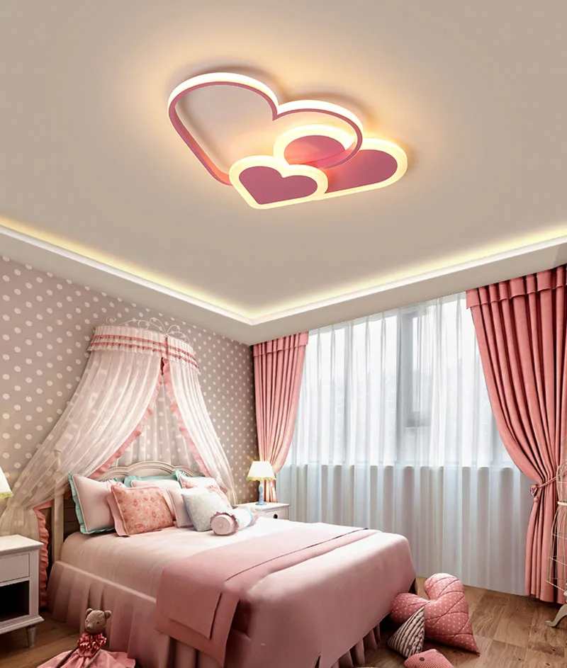 

New children's room ceiling lamp fashion style fresh LED ceiling lamp bedroom living room modern lighting
