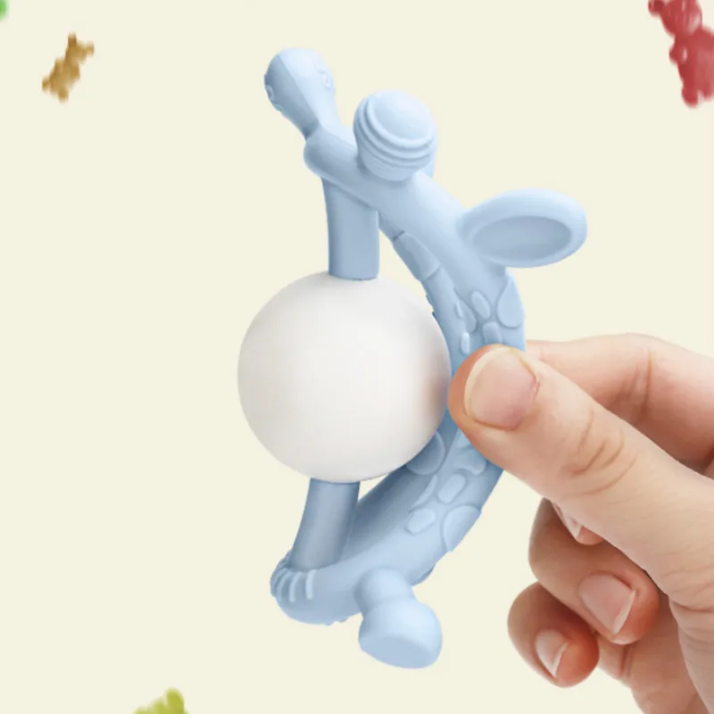 

Silicone Letters Pendant Boiled Silicon Beads Pendant Stick Boiled Teether Chain Gift Babys Accesorios Teething Toys AC50YJ