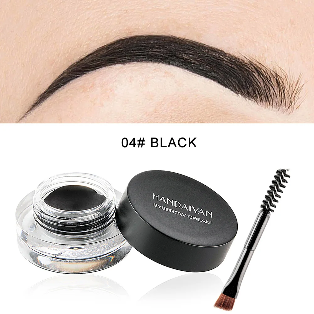 

12 Colors Eyebrow Cream Waterproof Long Lasting No Fading Brown Black Blue Tinted Liquid Tint Eyebrow Gel Styling Makeup Tools