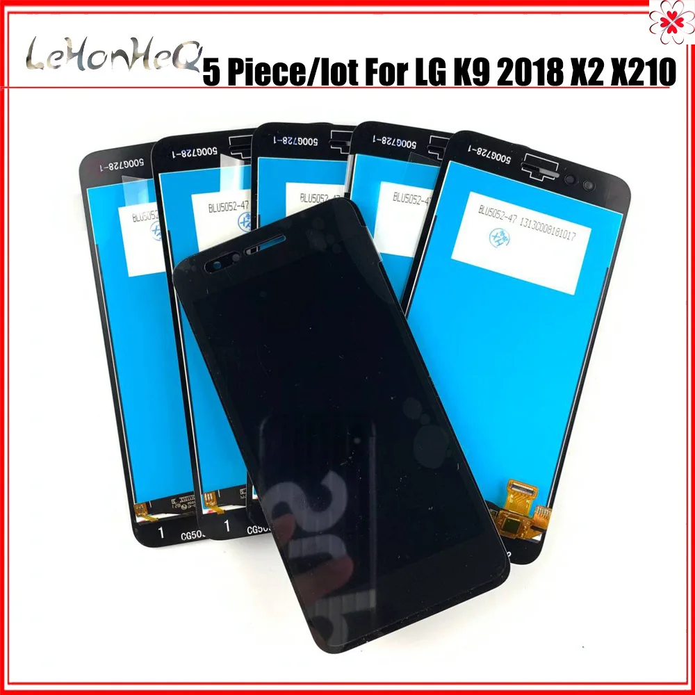 

5 Piece/lot 5.0" LCD For LG K9 2018 X210EM X210K X210L X210S X210E X210NMW X210BMW LCD Display Touch Screen Digitizer Assembly