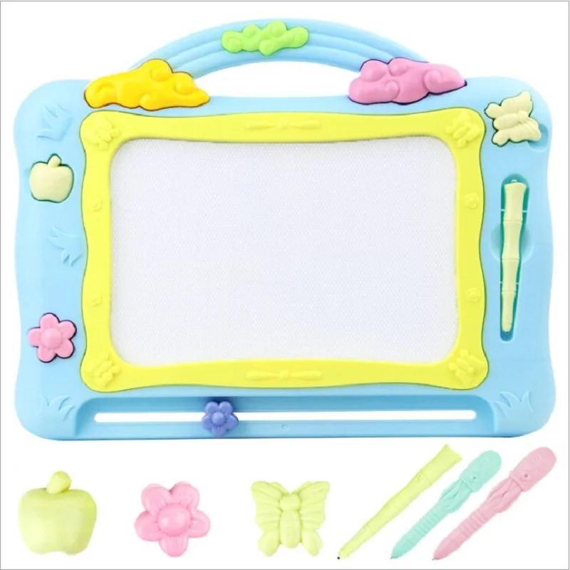 Детские доски для рисования цветные магнитные щипчики детская развивающая доска