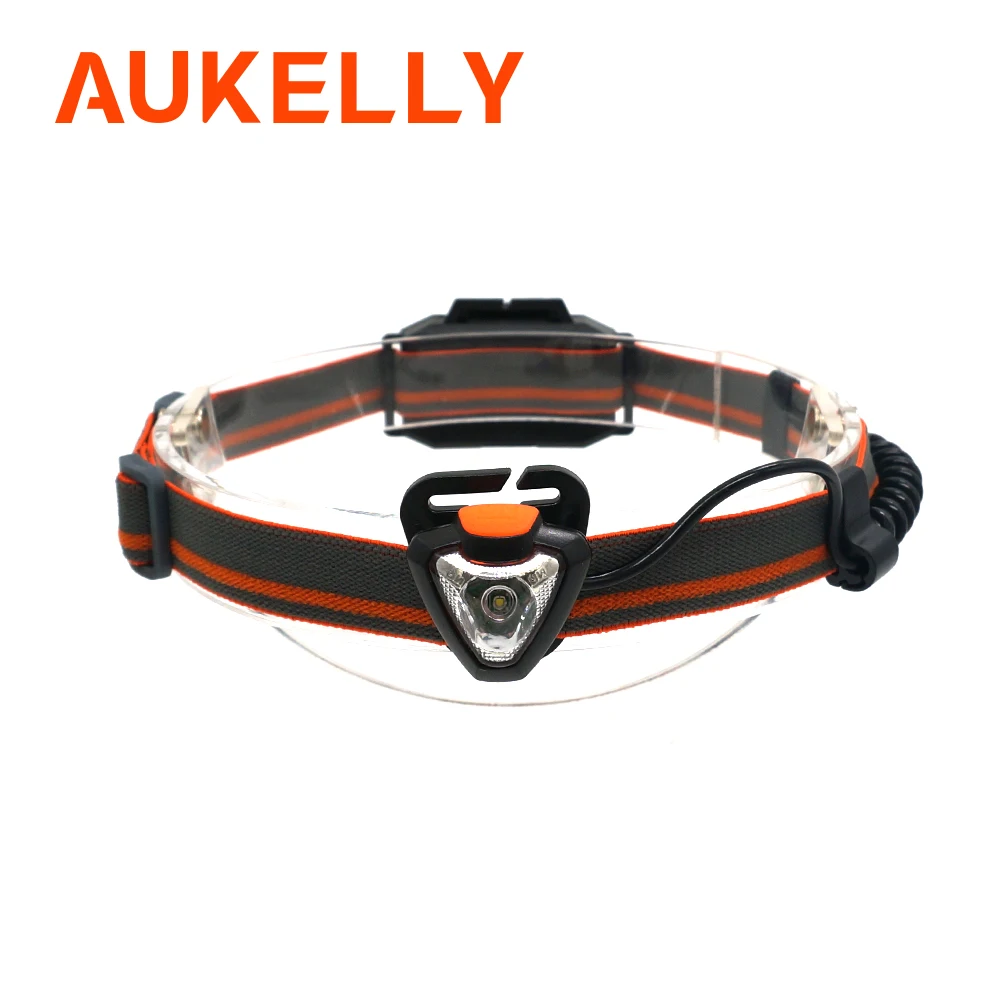 Aukelly LED Водонепроницаемая мини-лампа для велосипеда с возможностью поворота на 360