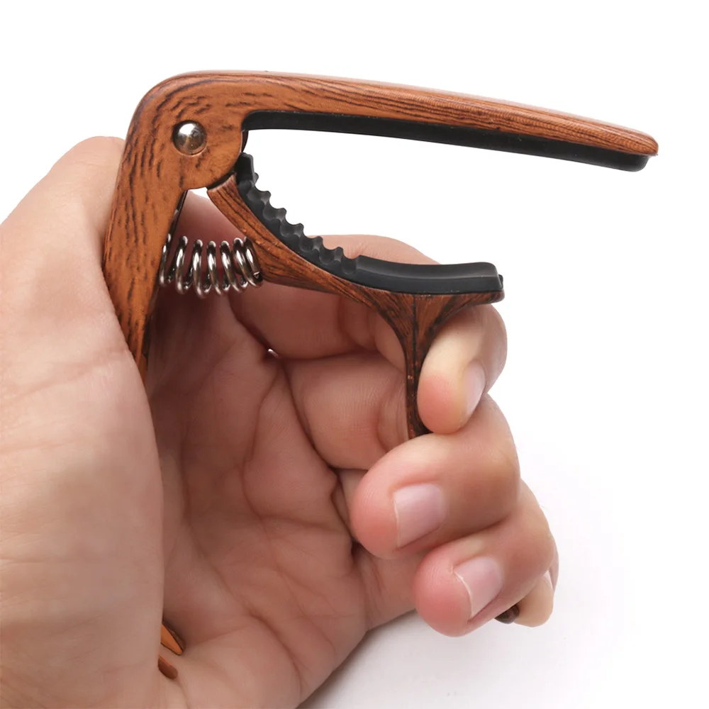 Акустическая народная гитара металлический каподастр со Съемник фиксатора для