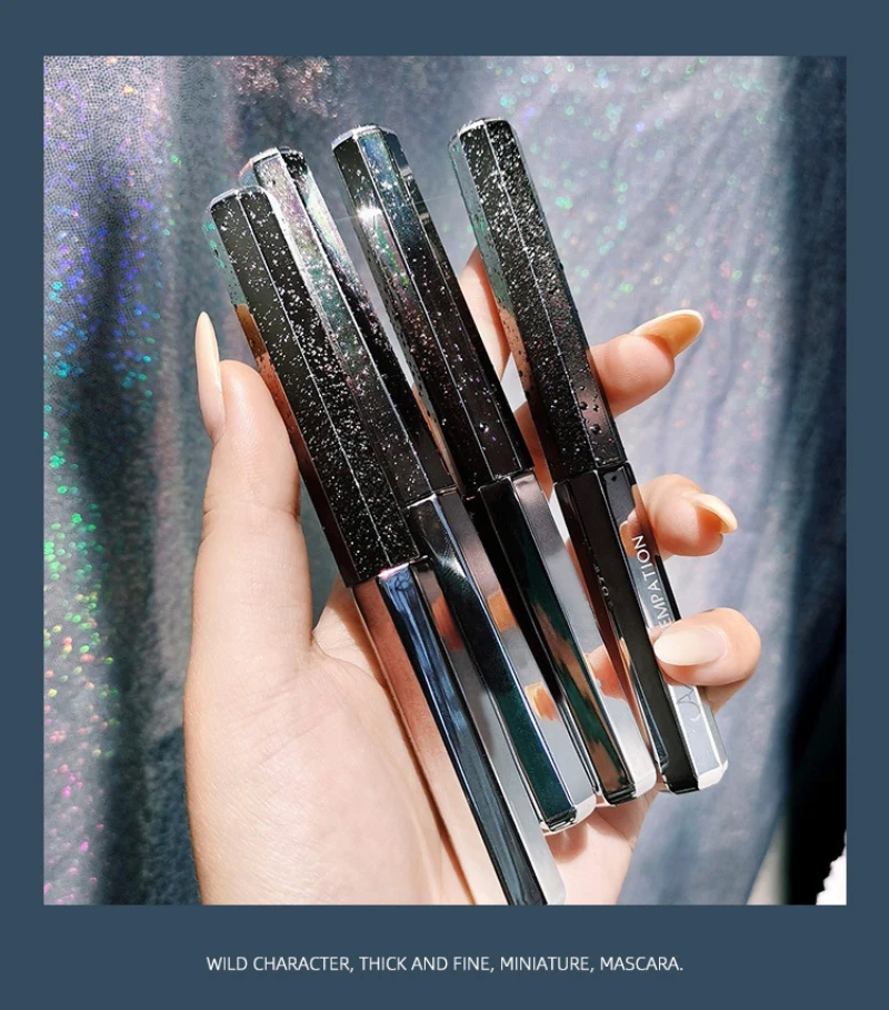 

New Hot Fahsion Mascara Natural Long Lasting Waterproof Sweatproof Professional 4 Colors EyeLashes Cosmetics Tool TSLM1