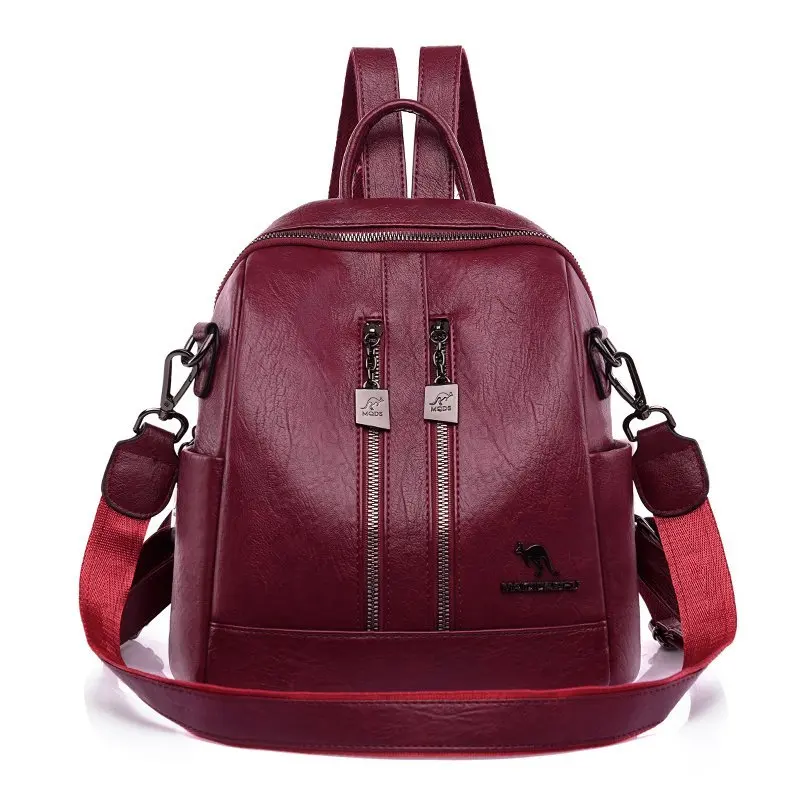 

Женские кожаные рюкзаки, винтажный рюкзак, школьные сумки для девочек, многофункциональный женский рюкзак, женский рюкзак, сумка, женский э...