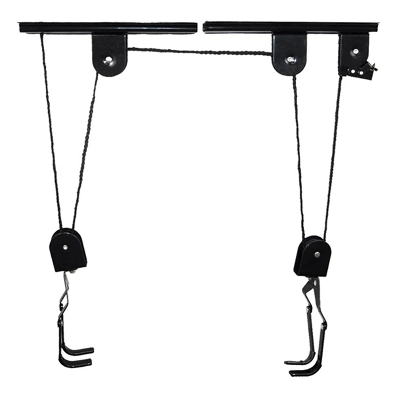 

Bicycle Parking Rack Wall-Top Hanger, Roof Bracket, Bicycle Suspension Display Rack, Bicycle Load Lifter