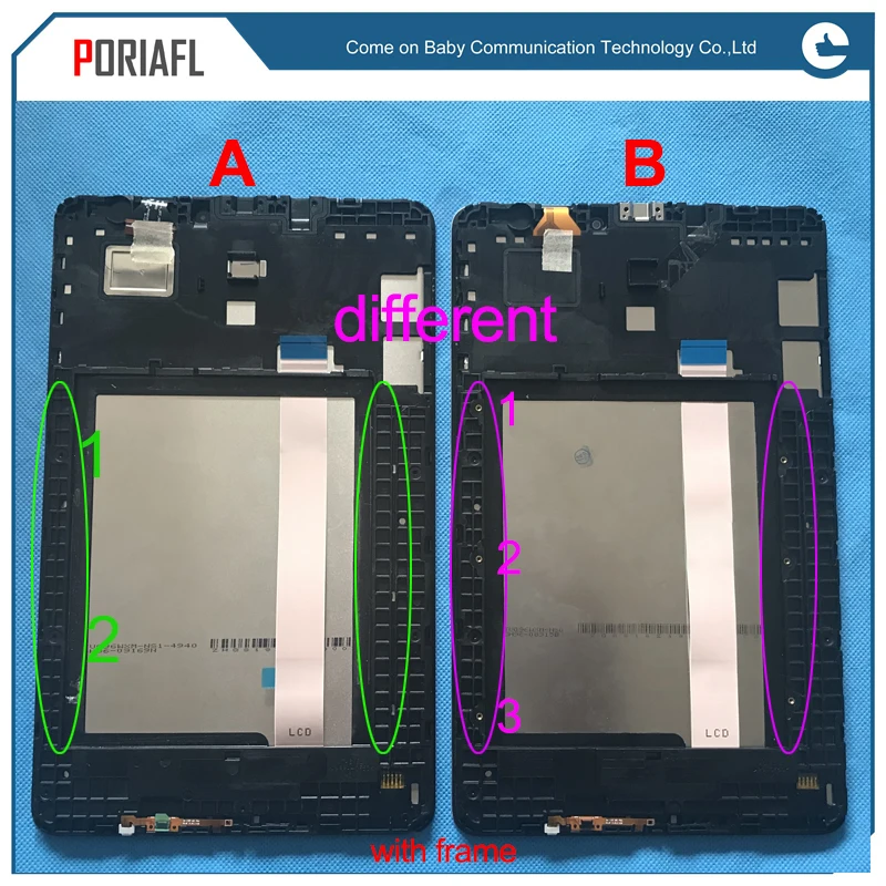 ЖК дисплей с сенсорным экраном и дигитайзером в сборе для Samsung Galaxy Tab E 9 6|Экраны