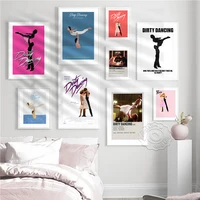 classic love movie dirty dancing retro art poster dance movie canvas painting wall picture home background decor art prints
