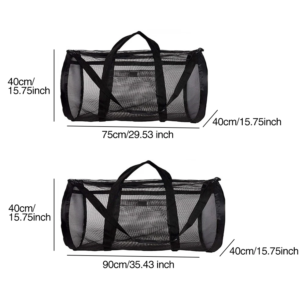 

Large Capacity Mesh Children Beach Toy Quick Drying Swimsuit Sundries Storage Bag Corrosion Resistant Summer Multifunctional