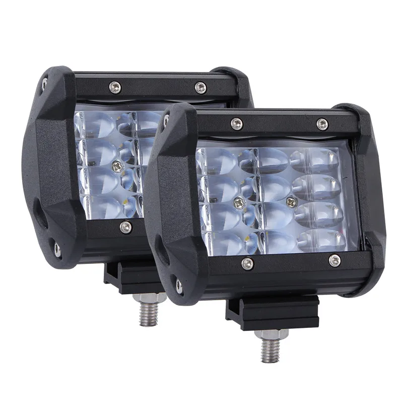 

4 Inch 108W Quad Row Car LED Work Light Bar DRL Daytime Running Light Waterproof Driving Fog Lamp for Truck Off-road Vehicle