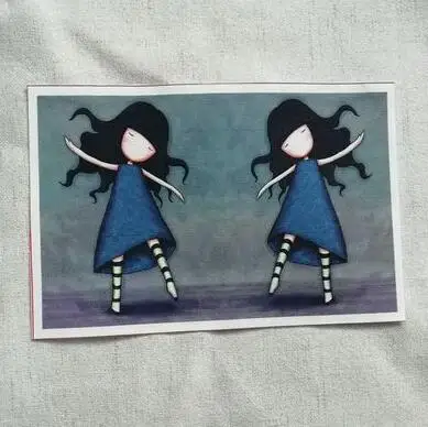 H114-13 13x20.5cm ZENGIA девушки хлопок холст ткань для DIY шитье лоскутное Декор ткань для кошелька/сумки/подушки ручная окрашенная ткань - Цвет: H114-13 13x20.5cm
