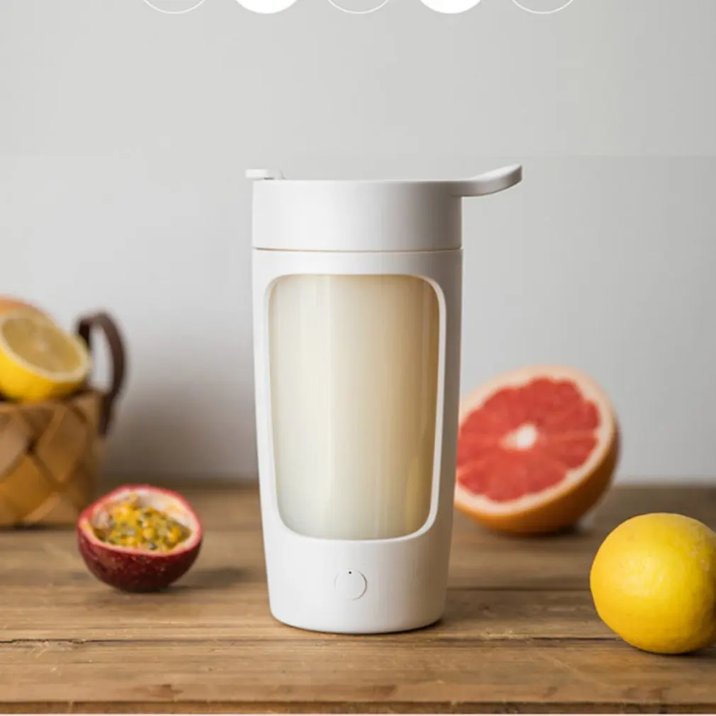 Портативная герметичная емкость 650 мл USB Перезаряжаемый шейкер для белкового