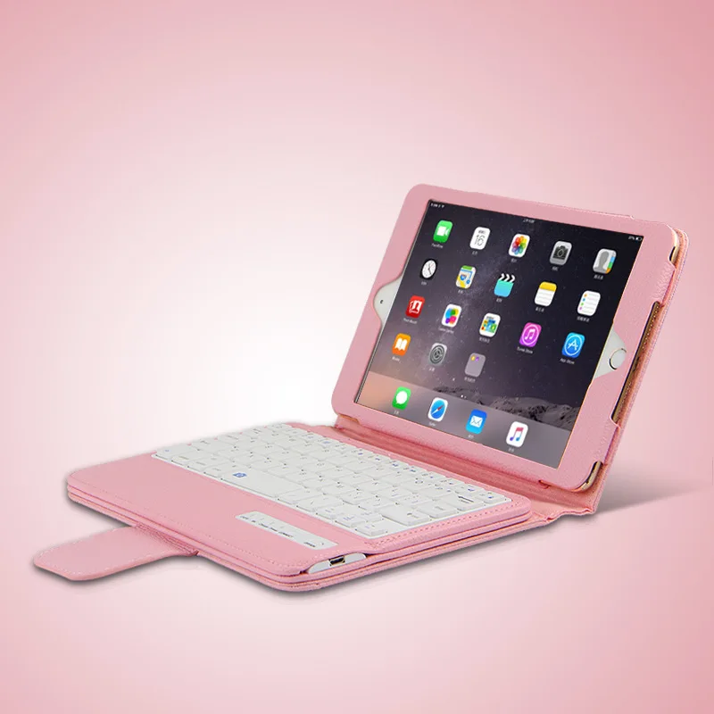 7,9 ''съемный чехол для iPad mini 2 mini 3 чехол с клавиатурой Bluetooth PU кожаный чехол для iPad mini 1 2 3 чехол для клавиатуры