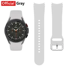 Ремешок для Samsung Galaxy Watch 4 classic 46 мм 42 мм Смарт-часы силиконовый спортивный браслет Galaxy Watch 4 44 мм 40 мм