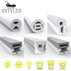 Светодиодная неоновая трубка WS2812B WS2811 WS2813 WS2815 5050, гибкая светильник вая лампа, мягкая Водонепроницаемая трубка IP67 для комнаты