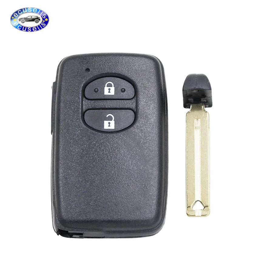 2 кнопки Smart Key Remote Shell Uncut для TOYOTA Avalon Camry Highlander RAV4|Ключ от авто| |