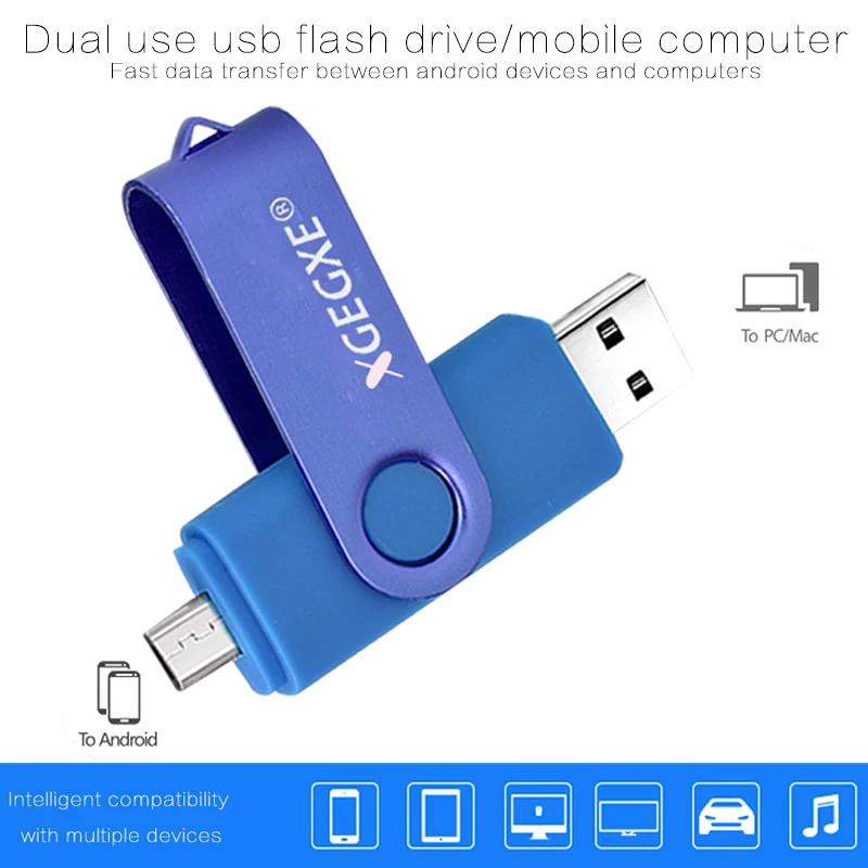 USB флеш накопитель 64 ГБ 32 16 8 4 металлический портативный флешка диск|USB