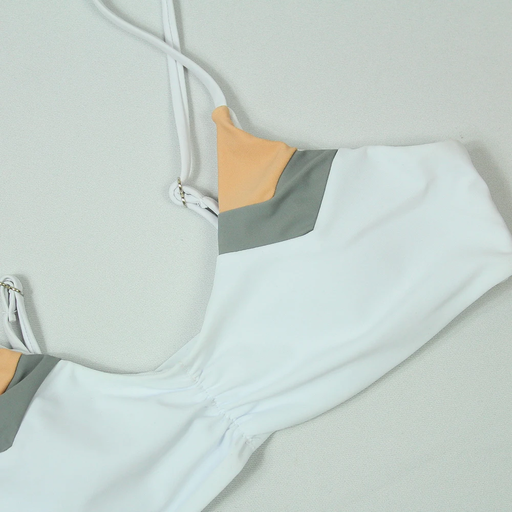 Купальник женский с принтом бикини 2022 сексуальный бандажный купальный костюм